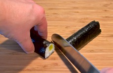 Fotografie der Maki-Zubereitung