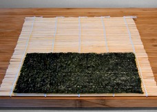 Fotografie der Maki-Zubereitung