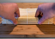 Fotografie der Maki-Zubereitung